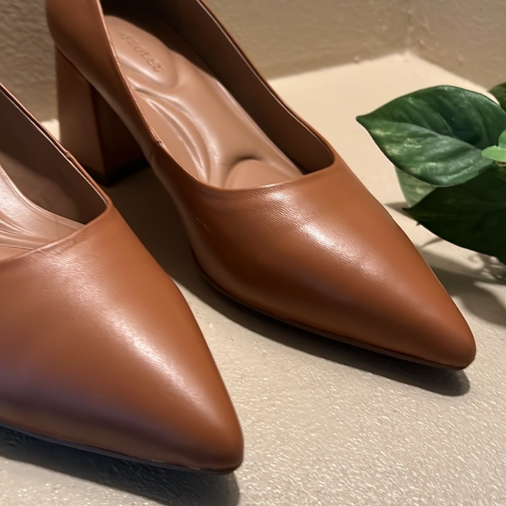 Aerosoles leatherr pumps shoes - Picture 3 of 11